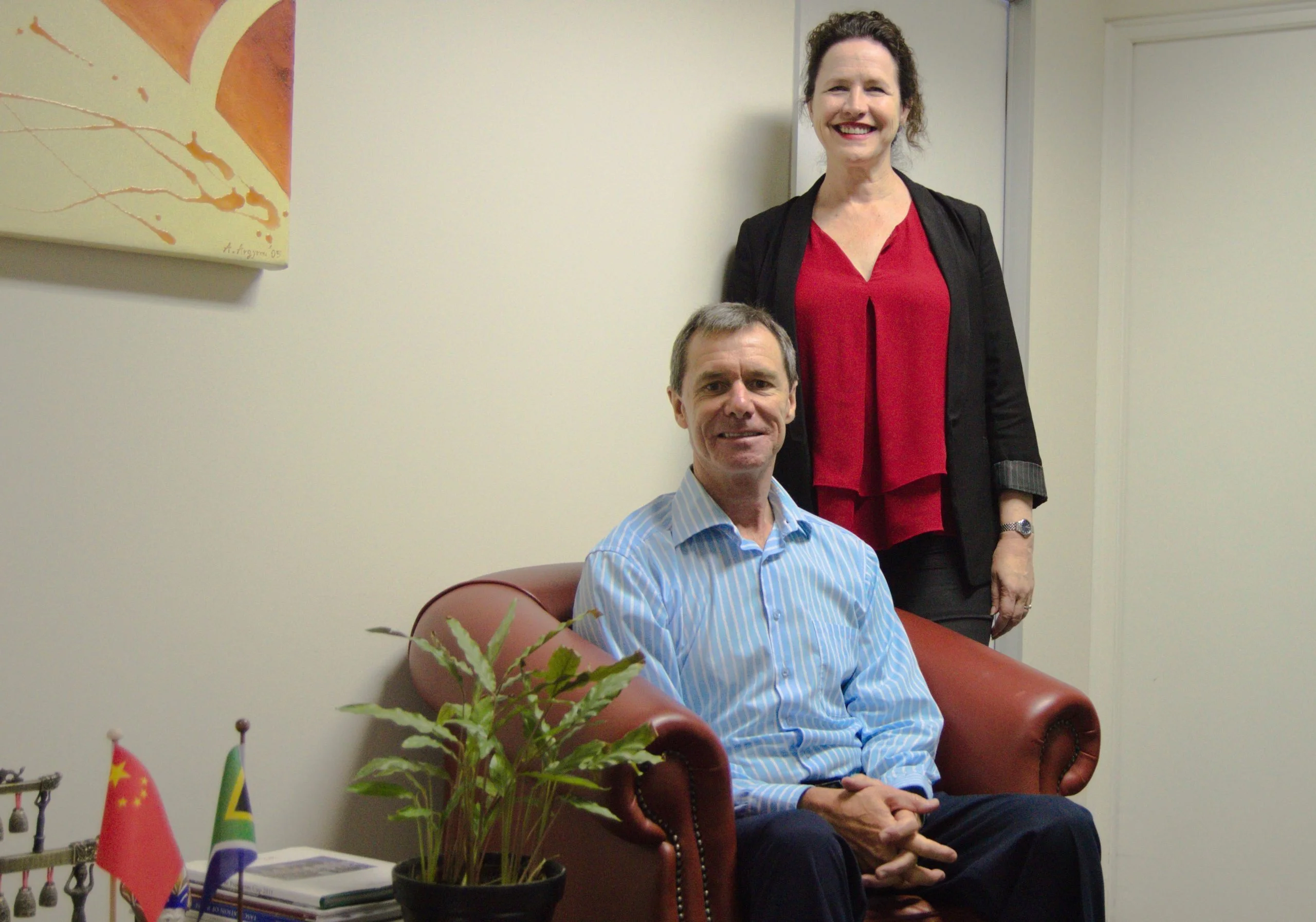 Geoffrey Carter and Cherie